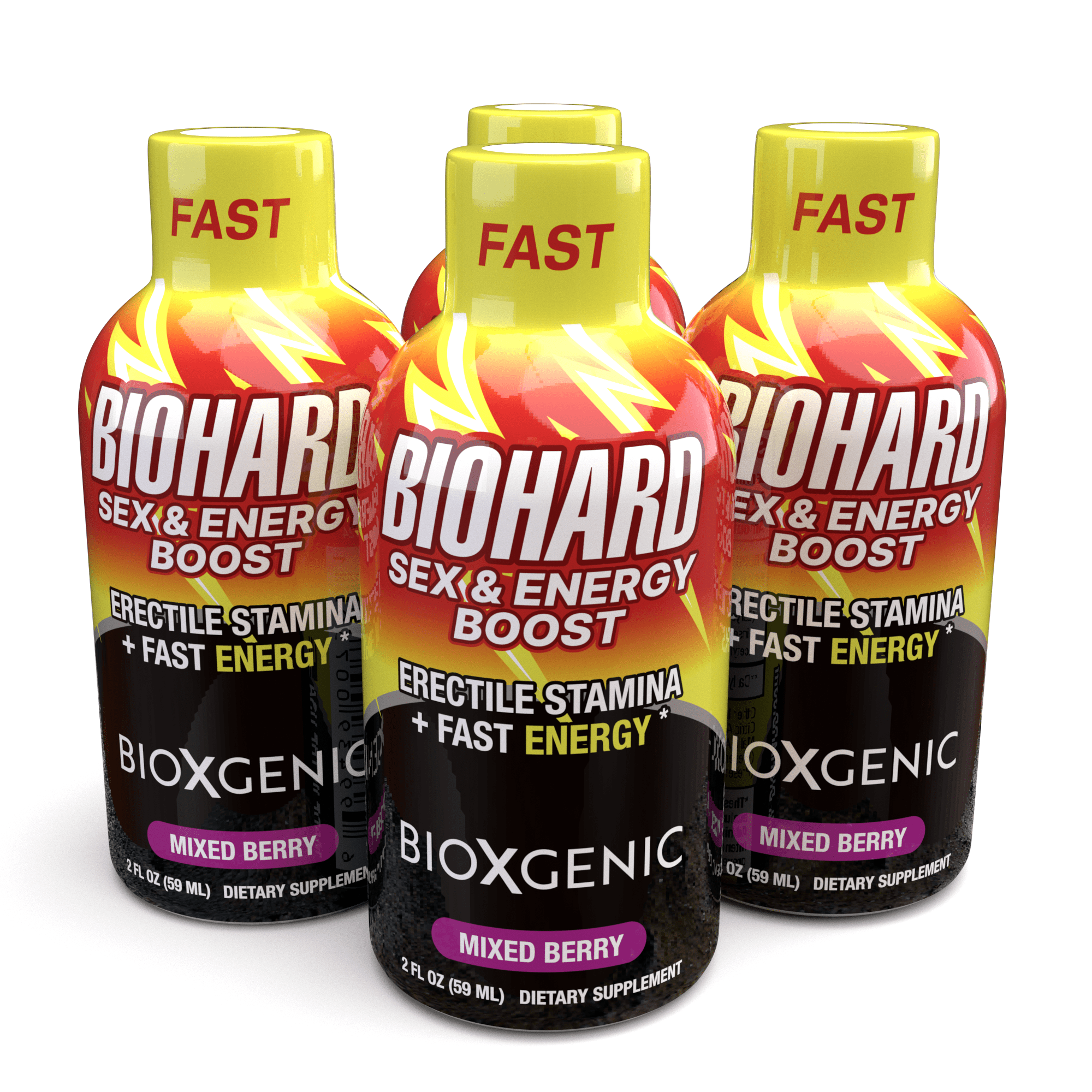 LIQUID BIOHARD - SEX & ENERGY & Pre - Workout BOOST - BioXgenic