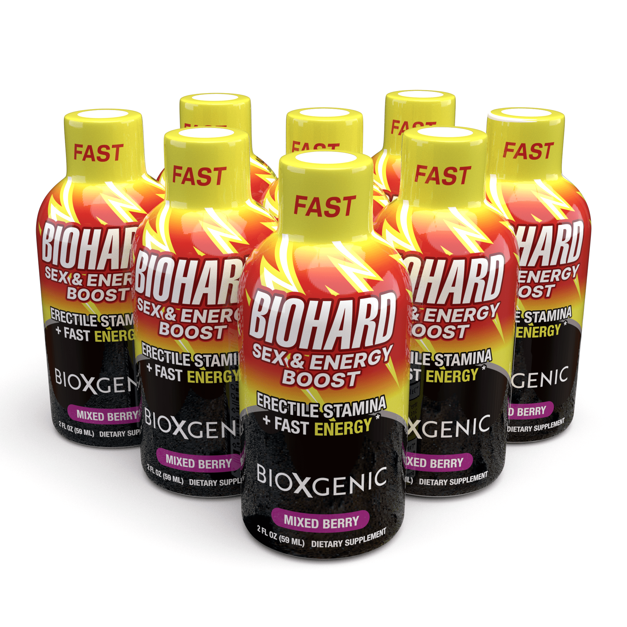 LIQUID BIOHARD - SEX & ENERGY & Pre - Workout BOOST - BioXgenic
