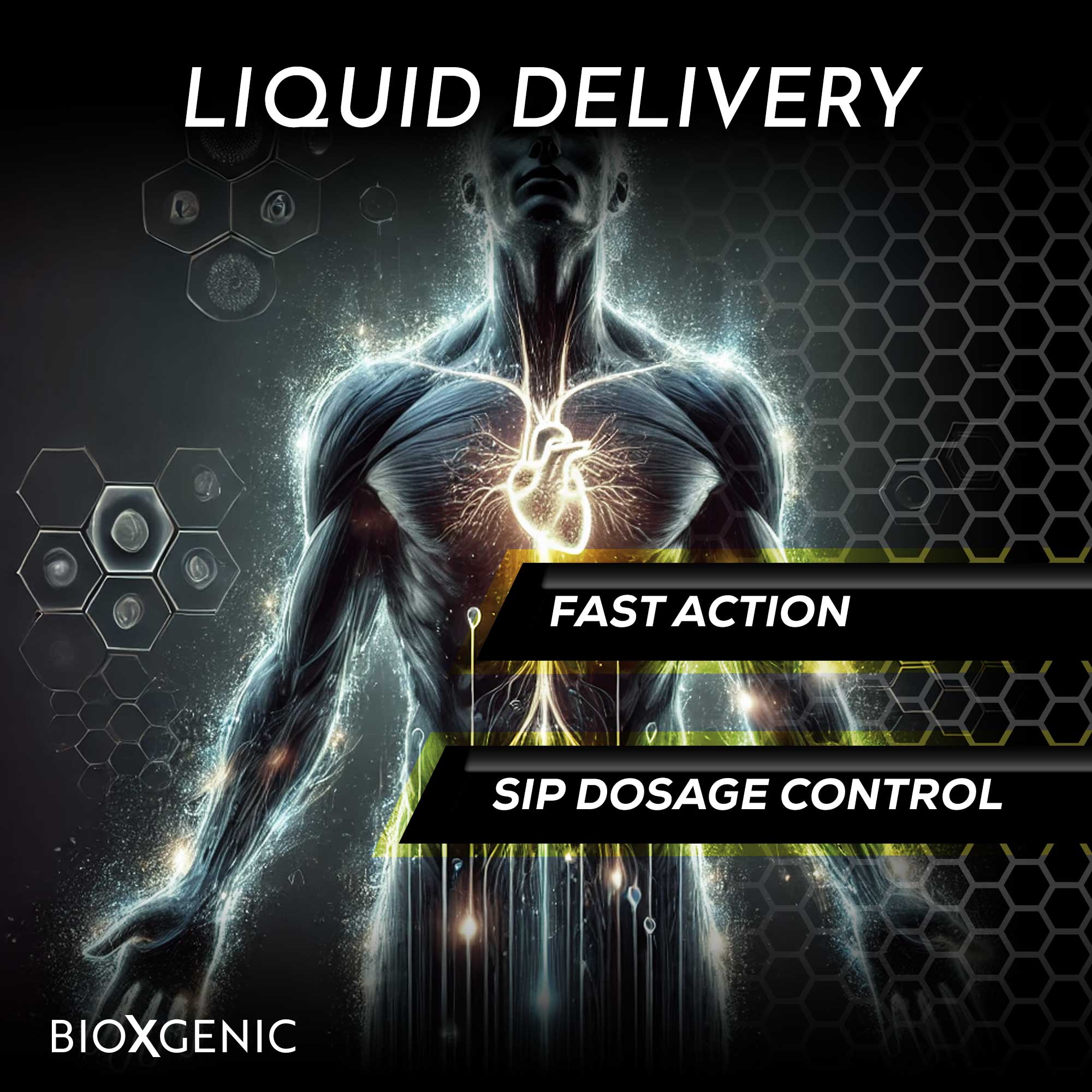 LIQUID BIOHARD - SEX & ENERGY & Pre - Workout BOOST - BioXgenic