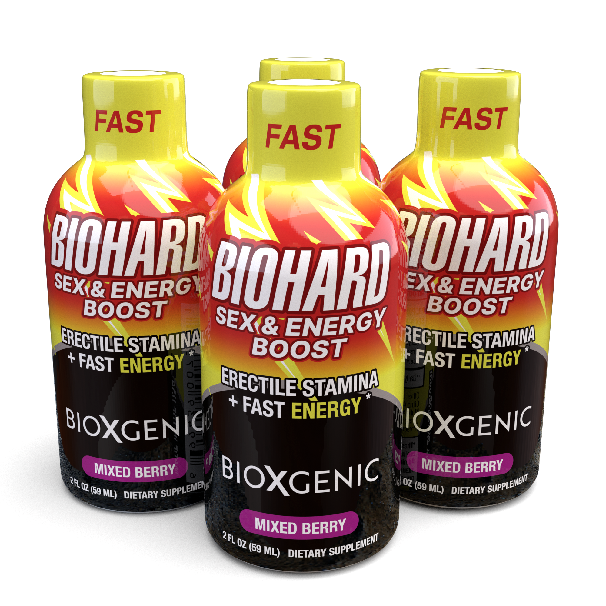 LIQUID BIOHARD - SEX & ENERGY & Pre-Workout BOOST